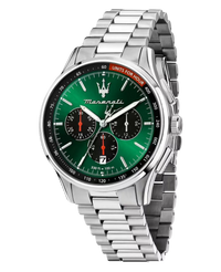 Maserati Sorpasso R8873624002 reloj hombre acero esfera verde cronógrafo