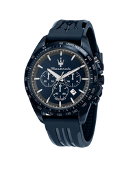 Maserati Traguardo R8871612042 reloj hombre cronógrafo acero azul 45mm deportivo italiano