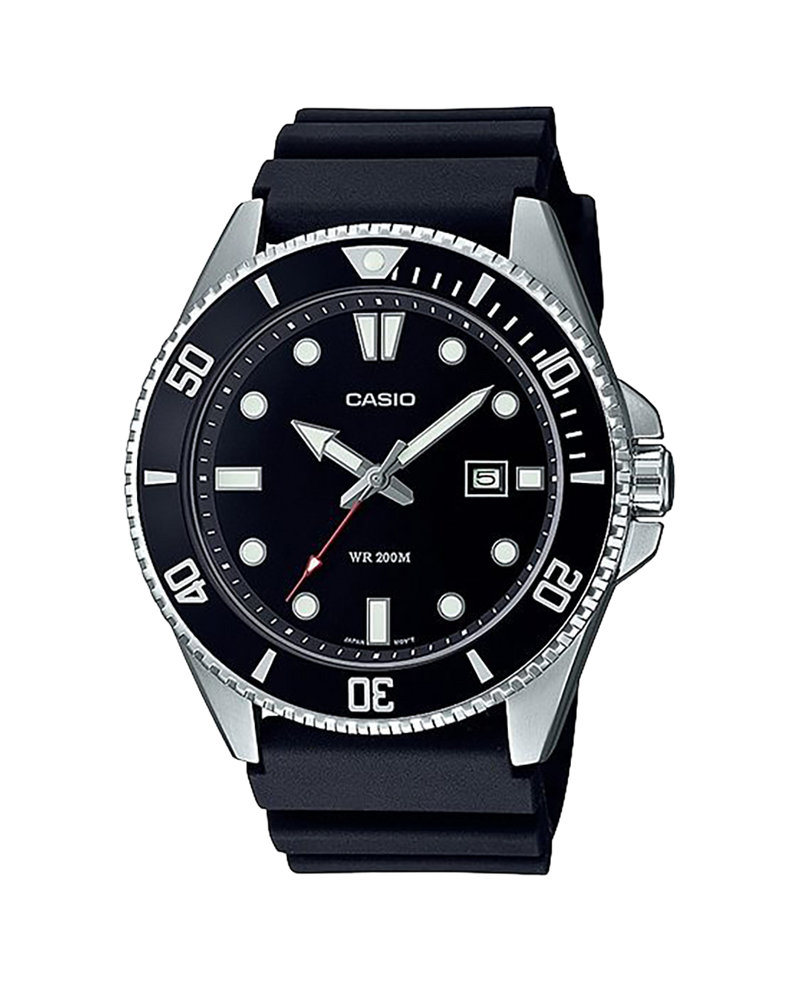 Casio Collection MDV-107-1A1VEF reloj hombre resina negro deportivo acuático