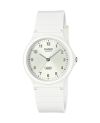Casio Collection MQ-24B-7BEF reloj mujer diseño minimalista blanco elegante