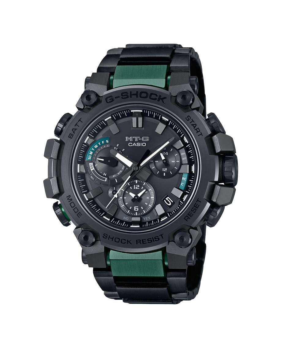 Casio G-Shock MTG-B3000BD-1A2ER reloj hombre acero negro resistente cristal zafiro