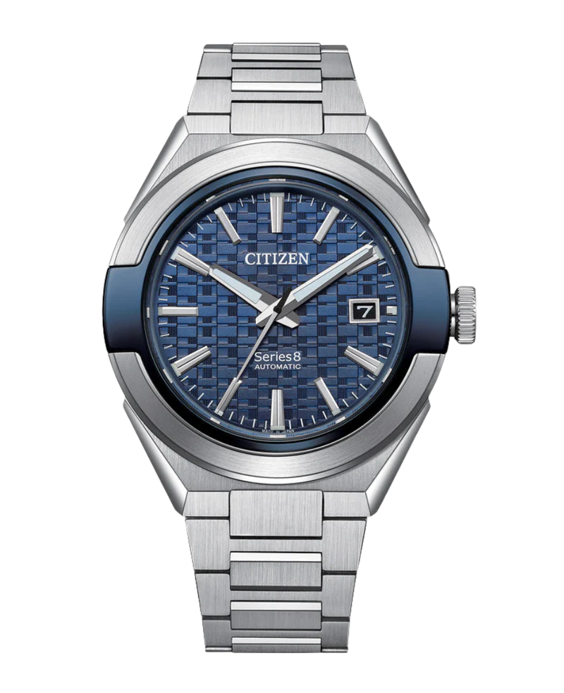 Citizen Series 8 NA1037-53L reloj hombre acero esfera azul