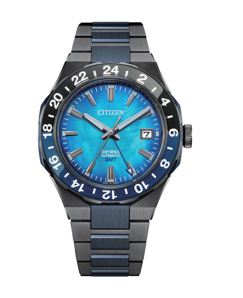 Citizen Series 8 NB6036-52N reloj hombre acero esfera azul