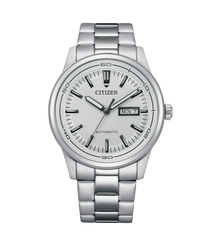 Citizen Eco-Drive NH8400-87A reloj hombre acero esfera blanca