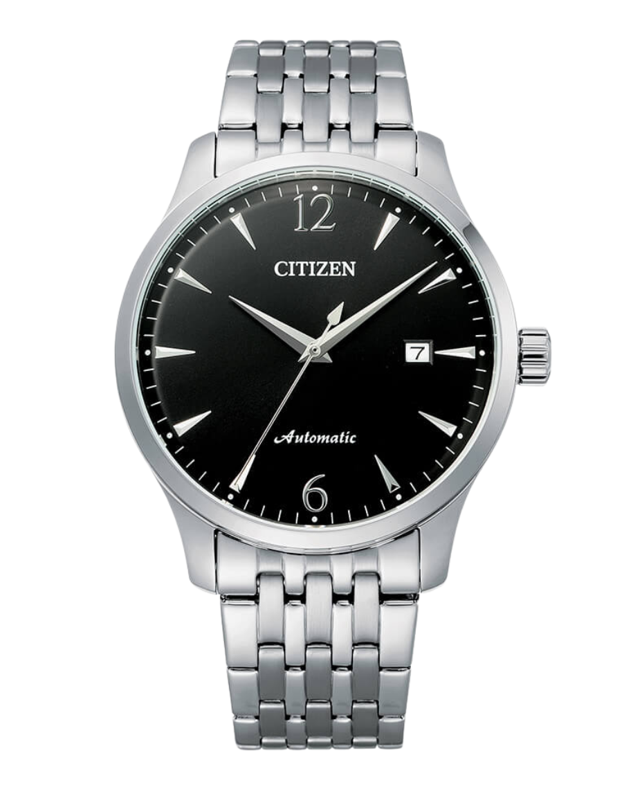 Citizen Eco-Drive NJ0110-85E reloj hombre acero esfera negra
