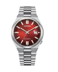 Citizen Eco-Drive NJ0150-56W reloj unisex acero esfera roja cristal zafiro