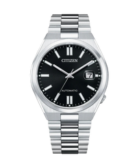 Citizen Eco-Drive NJ0150-81E reloj unisex acero esfera negra cristal zafiro