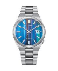Citizen Eco-Drive NJ0151-53W reloj unisex acero esfera rainbow cristal zafiro