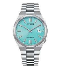 Citizen Eco-Drive NJ0151-88M reloj unisex acero esfera azul cristal zafiro