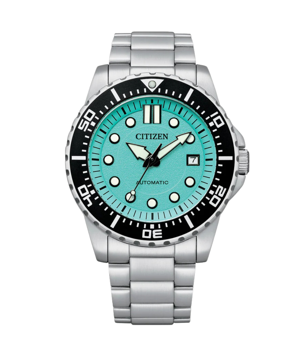 Citizen Eco-Drive NJ0170-83X reloj hombre acero esfera azul