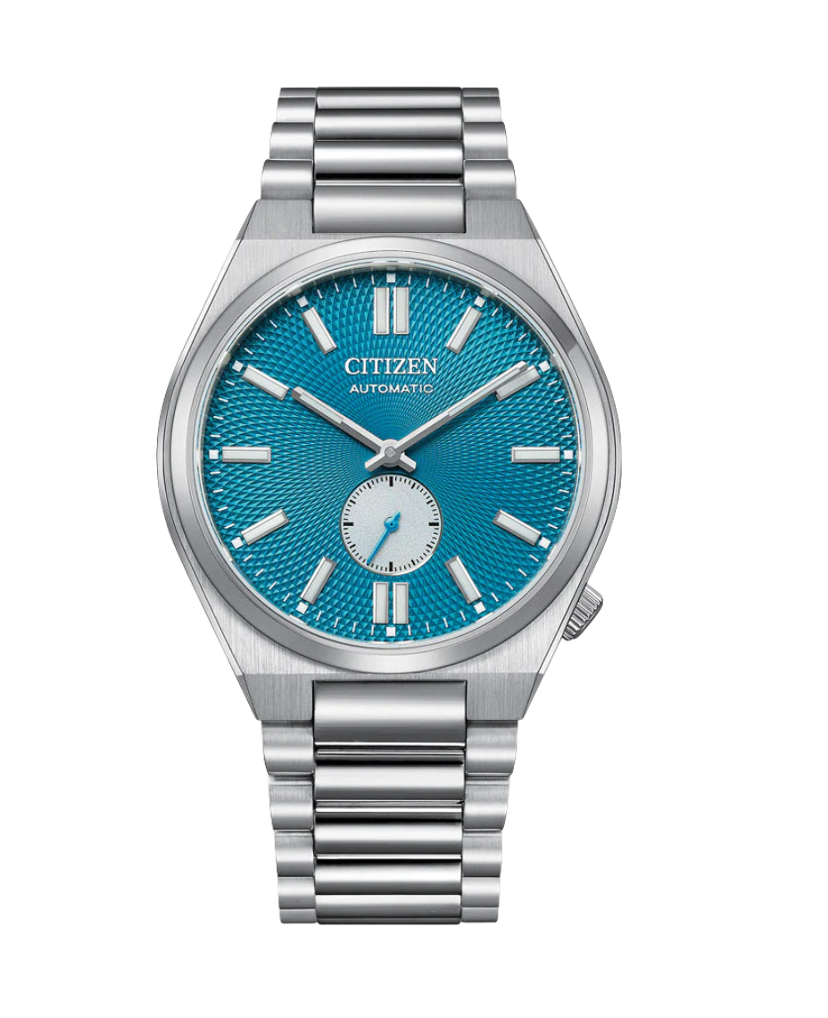 Citizen Eco-Drive NK5010-51L reloj unisex acero esfera azul cristal zafiro