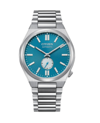 Citizen Eco-Drive NK5010-51L reloj unisex acero esfera azul cristal zafiro