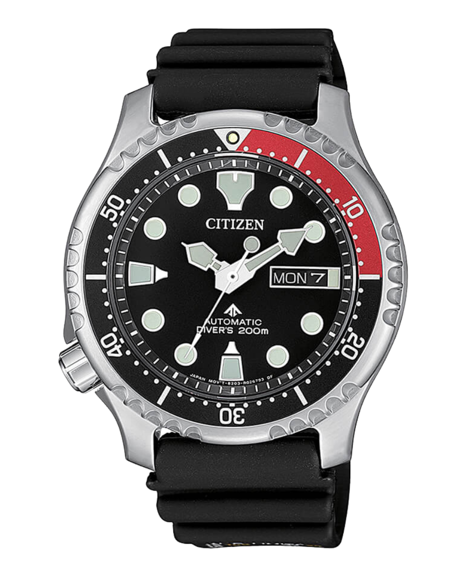 Citizen Promaster NY0085-19E reloj hombre acero negro correa caucho