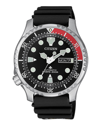 Citizen Promaster NY0085-19E reloj hombre acero negro correa caucho