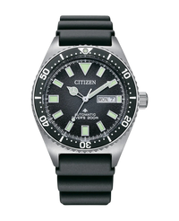 Citizen Promaster NY0120-01E reloj hombre acero negro correa caucho