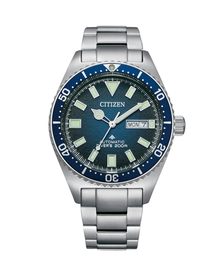 Citizen Promaster NY0129-58L reloj hombre acero esfera azul 41mm resistente agua