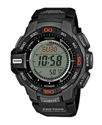 Casio Pro Trek PRG-270-1ER reloj hombre resina negro con sensores digitales