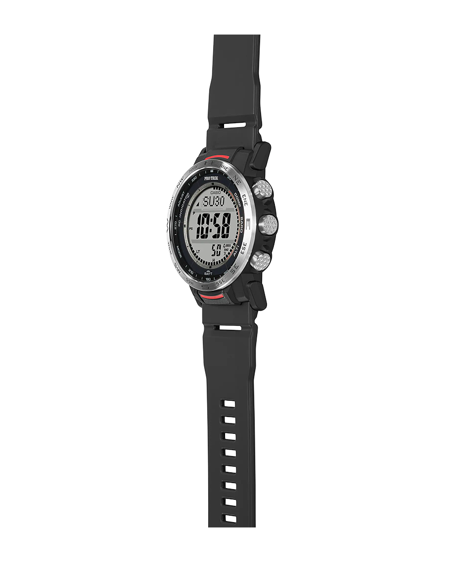 Casio Pro Trek PRW-35-1AER reloj hombre resina negro con sensores