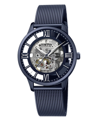 Festina Automatic F20574/1 reloj hombre acero inoxidable esfera azul automático
