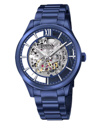 Festina Automatic F20631/1 reloj hombre acero inoxidable esfera azul automático