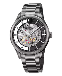 Festina Automatic F20632/1 reloj hombre acero inoxidable esfera negra automático
