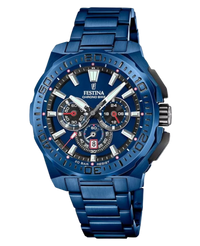 Festina Chrono Bike F20729/1 reloj hombre acero azul cronógrafo deportivo