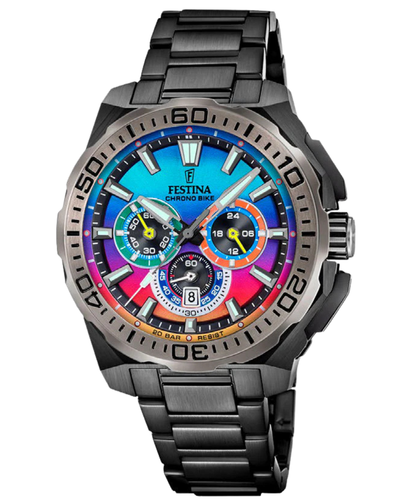 Festina Chrono Bike F20731/2 reloj hombre acero negro cronógrafo deportivo