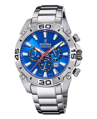 Festina Chrono Bike F20543/2 reloj hombre acero cronógrafo esfera azul