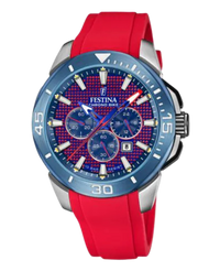 Festina Chrono Bike F20642/2 reloj hombre acero esfera roja cronógrafo deportivo