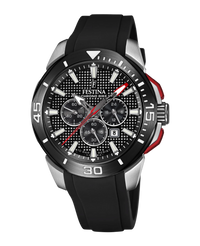 Festina Chrono Bike F20642/4 reloj hombre acero negro caucho deportivo cronógrafo