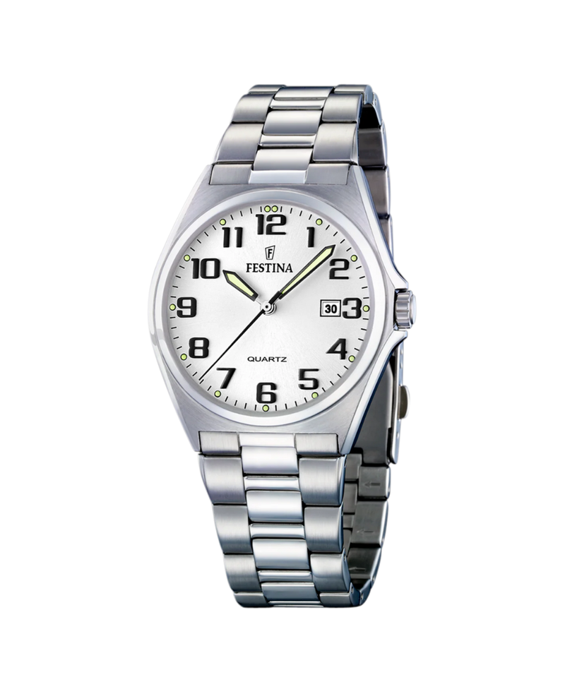 Festina Classics F16374/9 reloj hombre acero inoxidable plateado 40mm