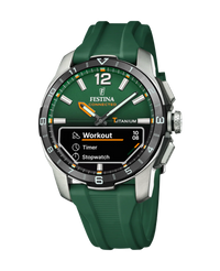 Festina Connected F23000/2 reloj hombre smartwatch titanio verde