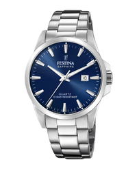 Festina Swiss Made F20024/3 reloj hombre acero inoxidable esfera azul