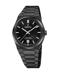 Festina Swiss Made F20080/1 reloj hombre acero negro cristal zafiro
