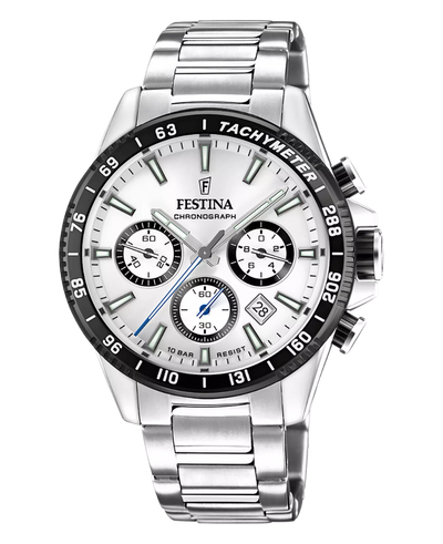 FESTINA TIMELESS CHRONOGRAPH F20560/1 SILVER