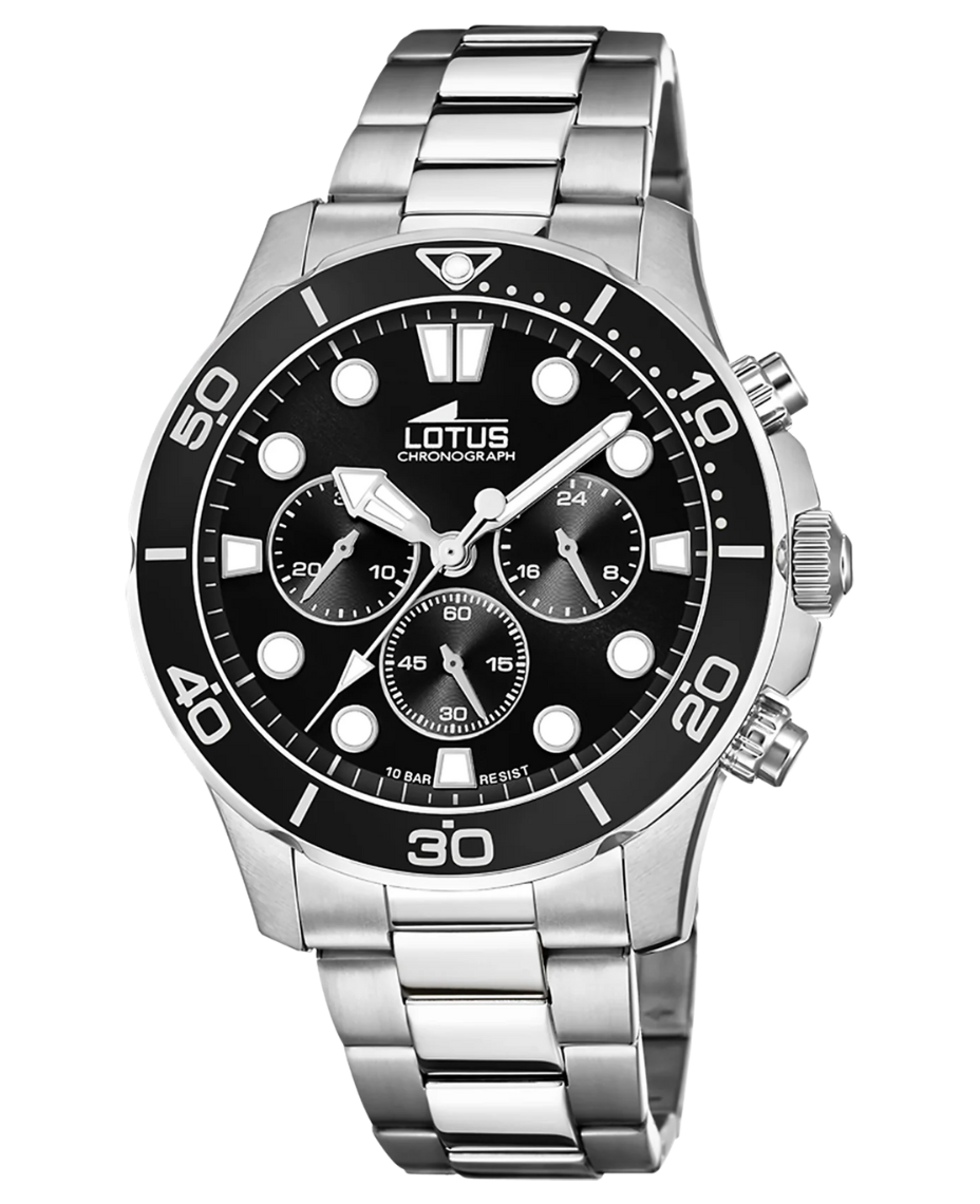 LOTUS EXCELLENT 18756/3 BLACK MEN'S
