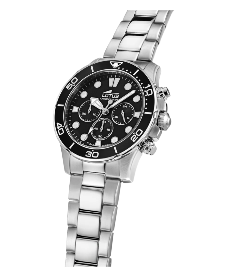 LOTUS EXCELLENT 18756/3 BLACK MEN'S