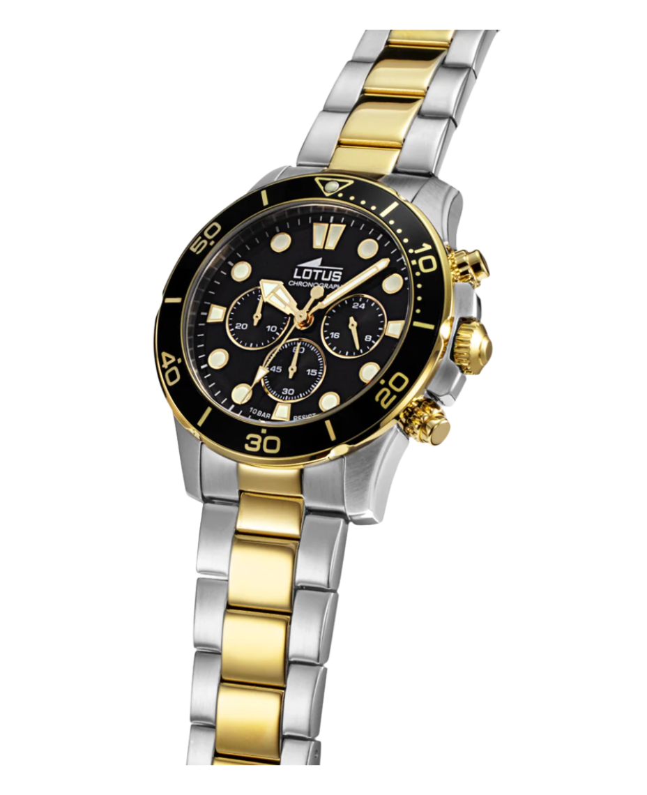 LOTUS EXCELLENT 18757/2 BLACK MEN'S