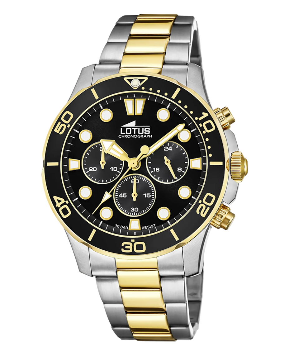 LOTUS EXCELLENT 18757/2 BLACK MEN'S