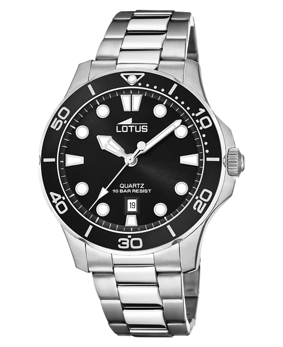 LOTUS EXCELLENT 18759/3 BLACK MEN'S