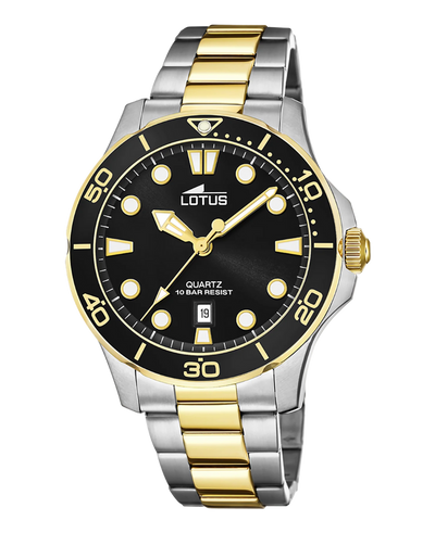 LOTUS EXCELLENT 18760/2 BLACK MEN'S