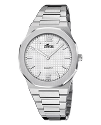 Lotus Excellent 18841/1 reloj hombre acero plateado esfera clásica