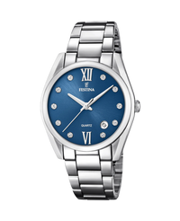 Festina Boyfriend F16790/C reloj mujer acero azul plateado