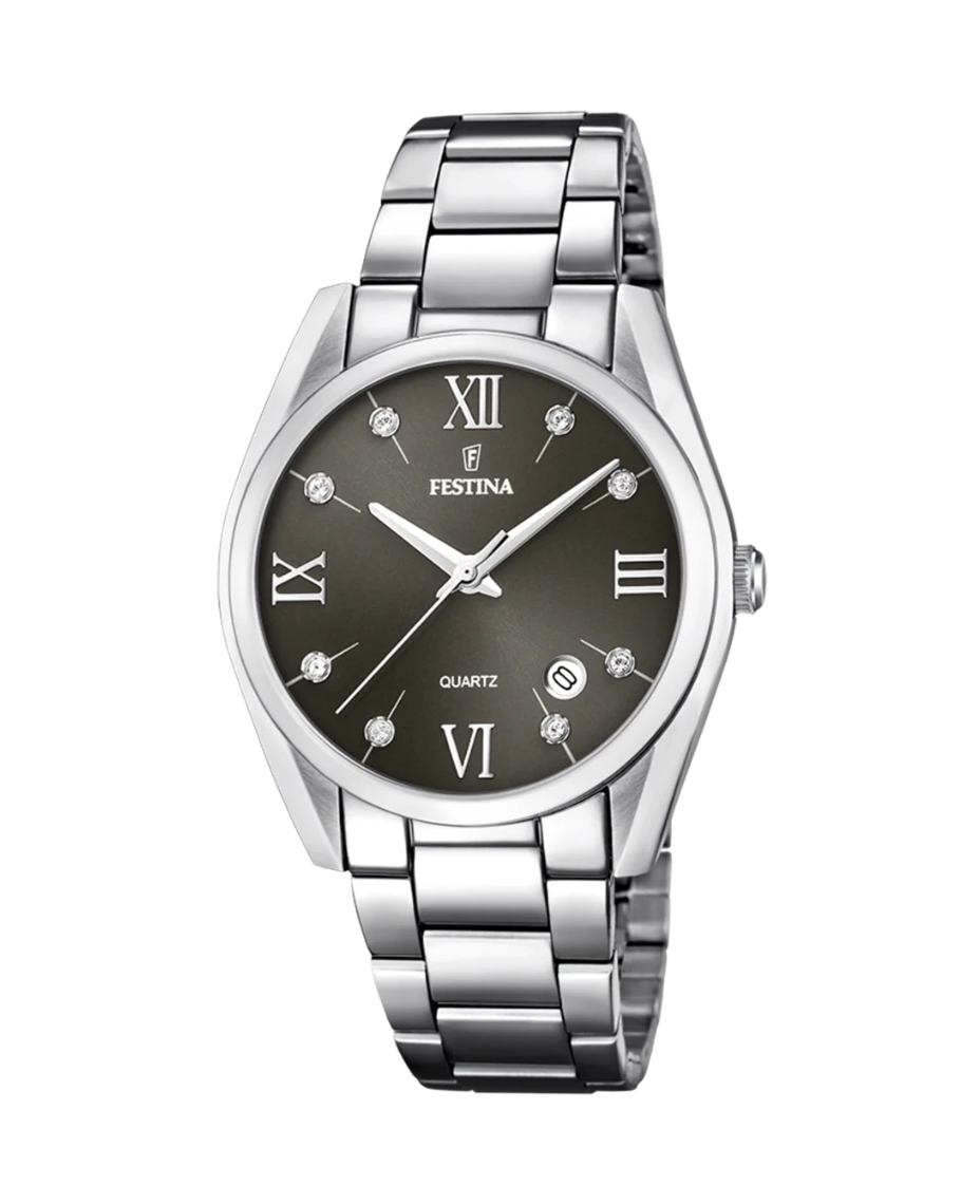 Festina Boyfriend F16790/F reloj mujer acero negro plateado