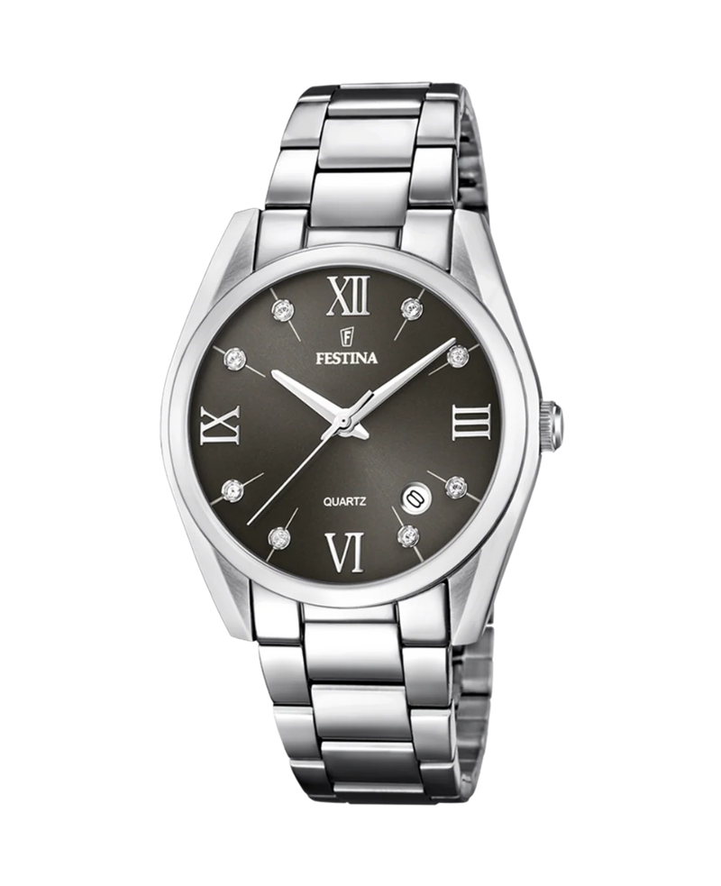 Festina Boyfriend F16790/F reloj mujer acero negro plateado