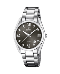 Festina Boyfriend F16790/F reloj mujer acero negro plateado
