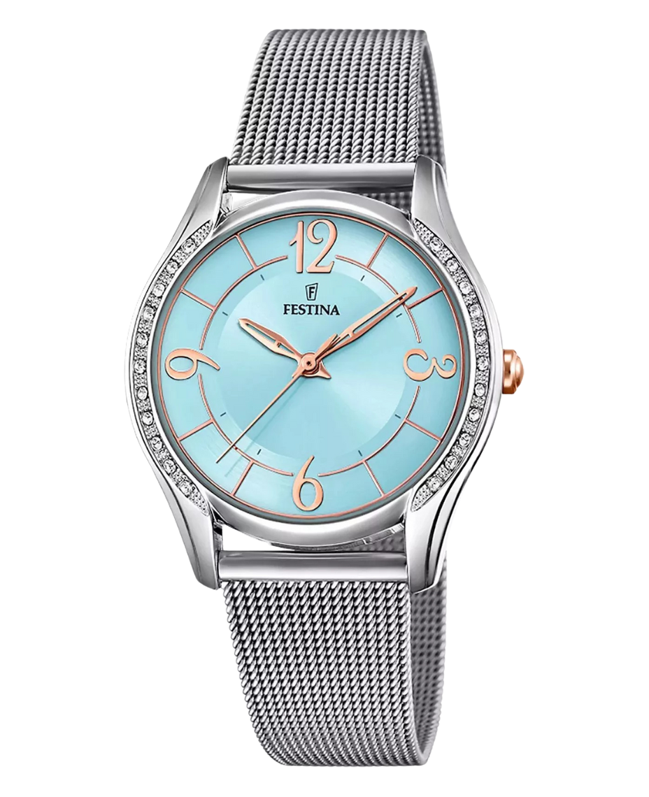 Festina Boyfriend F20420/3 reloj mujer acero esfera azul