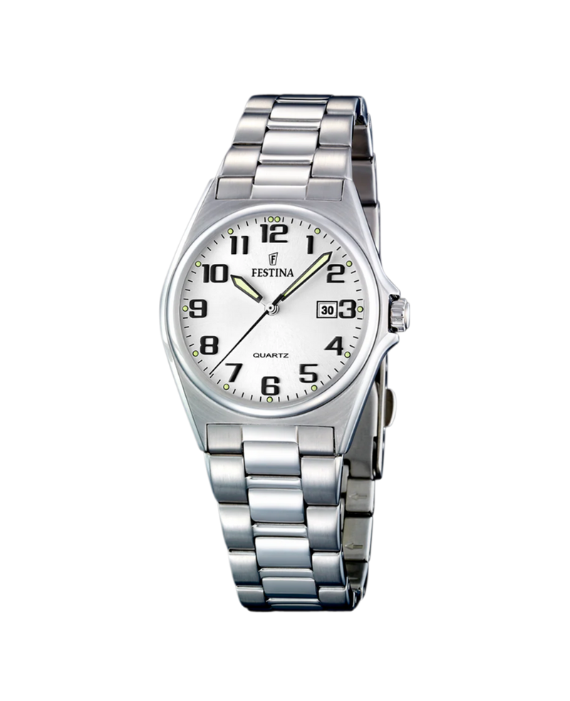 Festina Classics F16375/9 reloj mujer acero inoxidable plateado 31mm esfera plateada