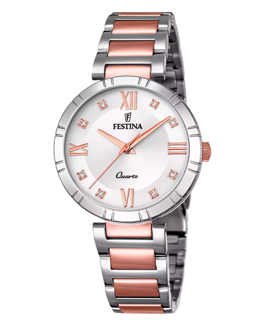 Festina Mademoiselle F16937/D reloj mujer acero plateado elegante