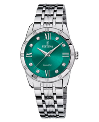 Festina Mademoiselle F16940/F reloj mujer acero esfera verde plateado